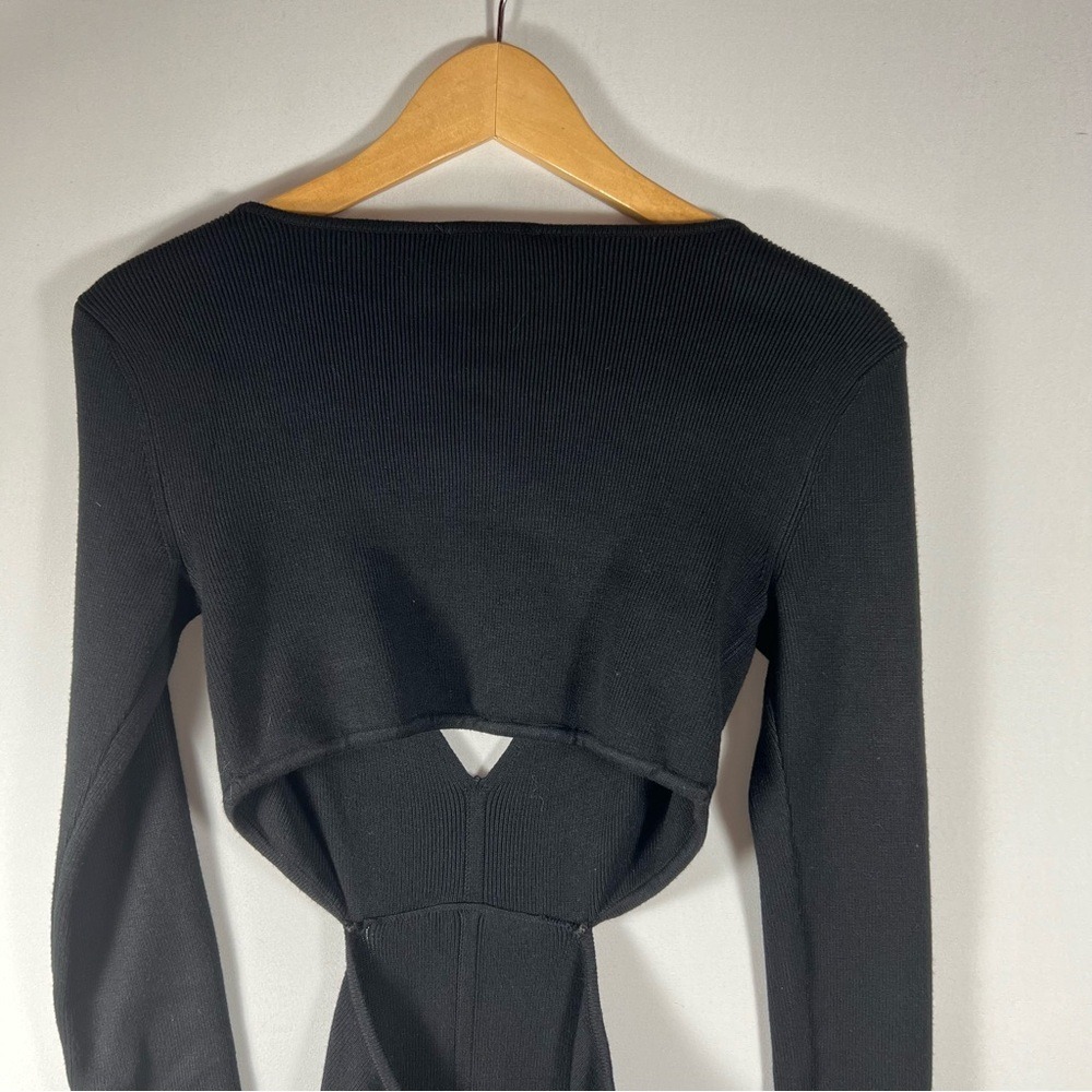 Dynamite Rehab Black‎ Cutout Long Sleeve Size P/S - Picture 11 of 15